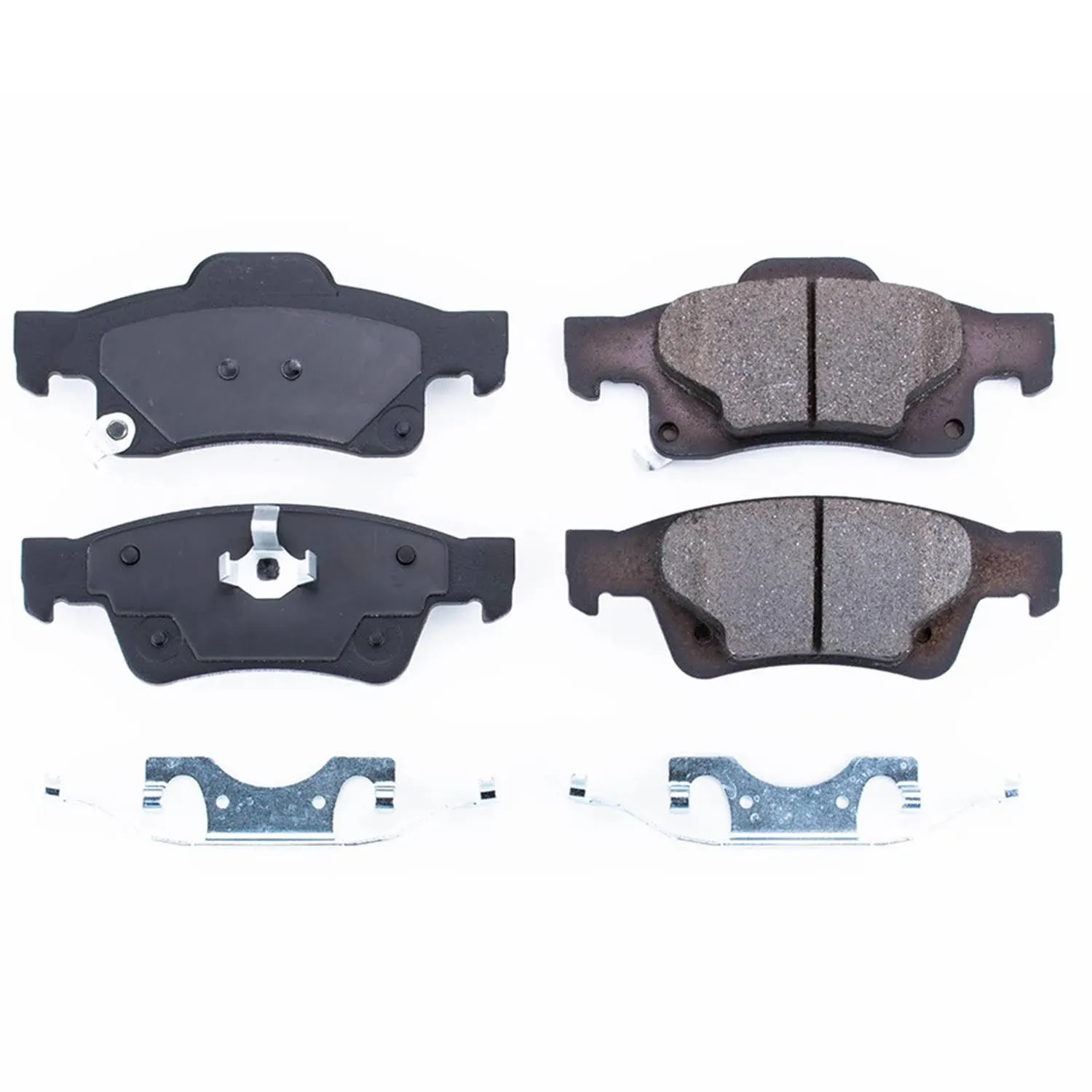 PowerStop Z17 Evolution Plus Ceramic Disc Brake Pads with Hardware   