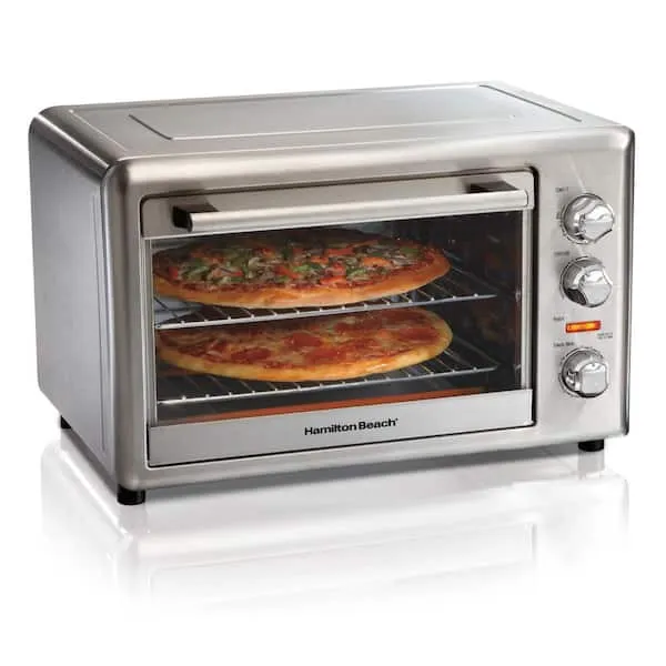 Hamilton Beach Countertop Rotisserie Convection Toaster Oven Stainless