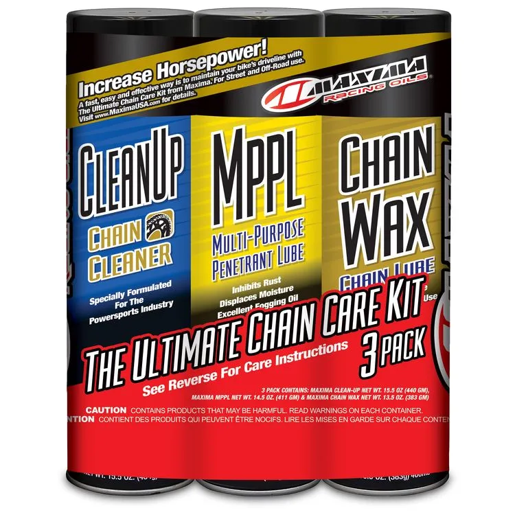 Maxima Ultimate Synthetic Chain Guard Care Kit