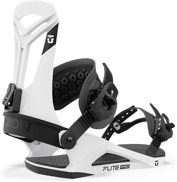 Union Flite Pro 2024 Snowboard Bindings - White