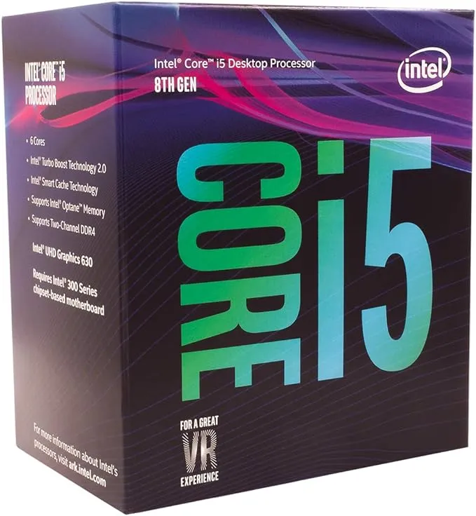 Intel® Core™ i5-8600 Desktop Processor 6 Core up to 4.3GHz Turbo LGA1151 300 Series 65W