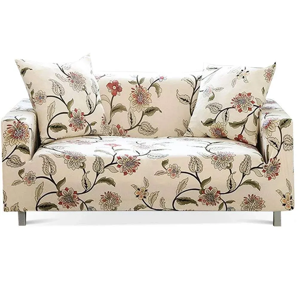 Printed Sofa Cover Stretch Couch Cover Sofa Slipcovers for Couches and Loveseats