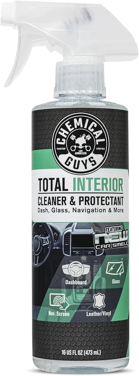 Chemical Guys SPI23416 Total Interior Cleaner and Protectant, New Car Smell, (Safe for Cars, Trucks, SUVs, Jeeps, RVs & More) 16 fl oz