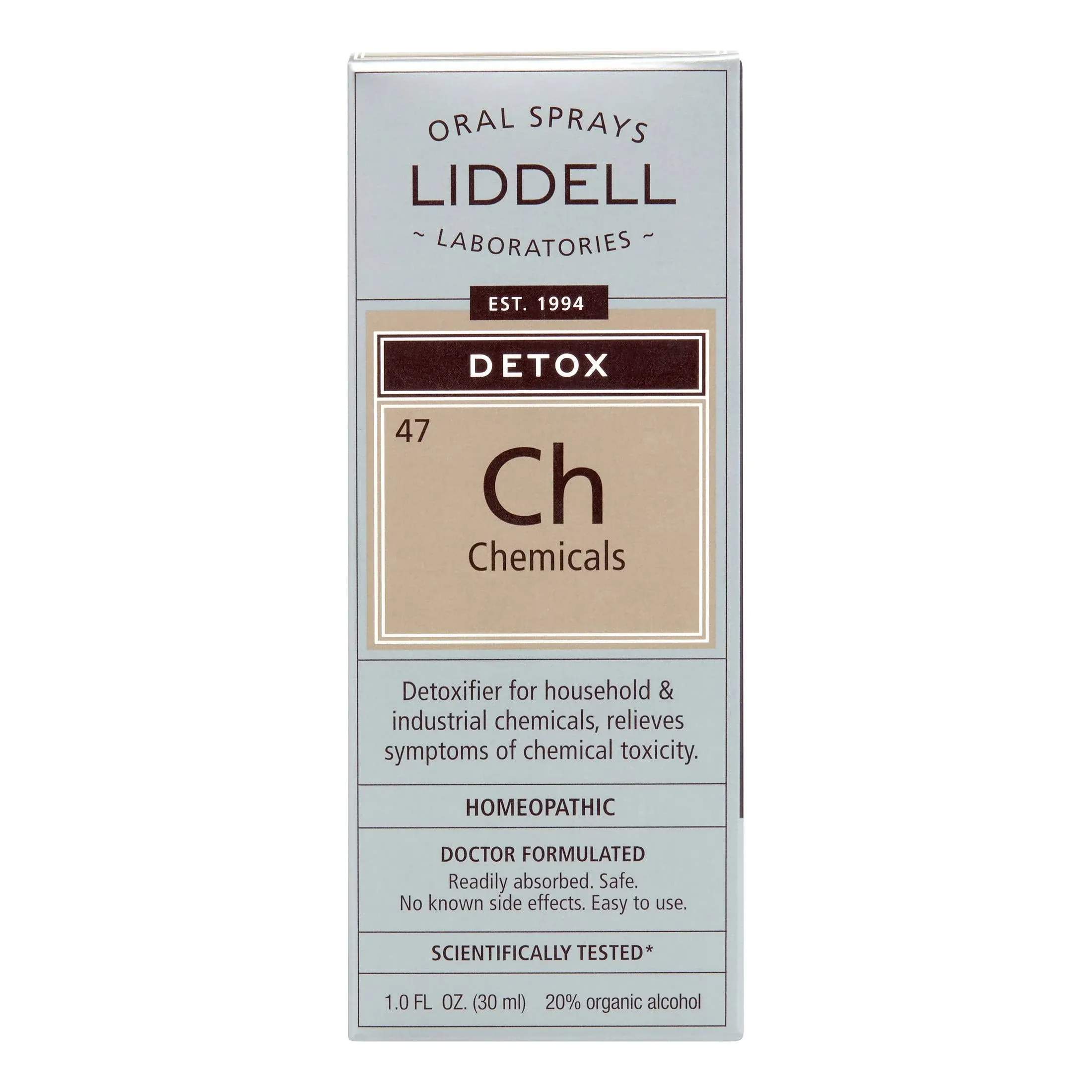 Liddell Laboratories Detox Chemicals - 1 fl oz