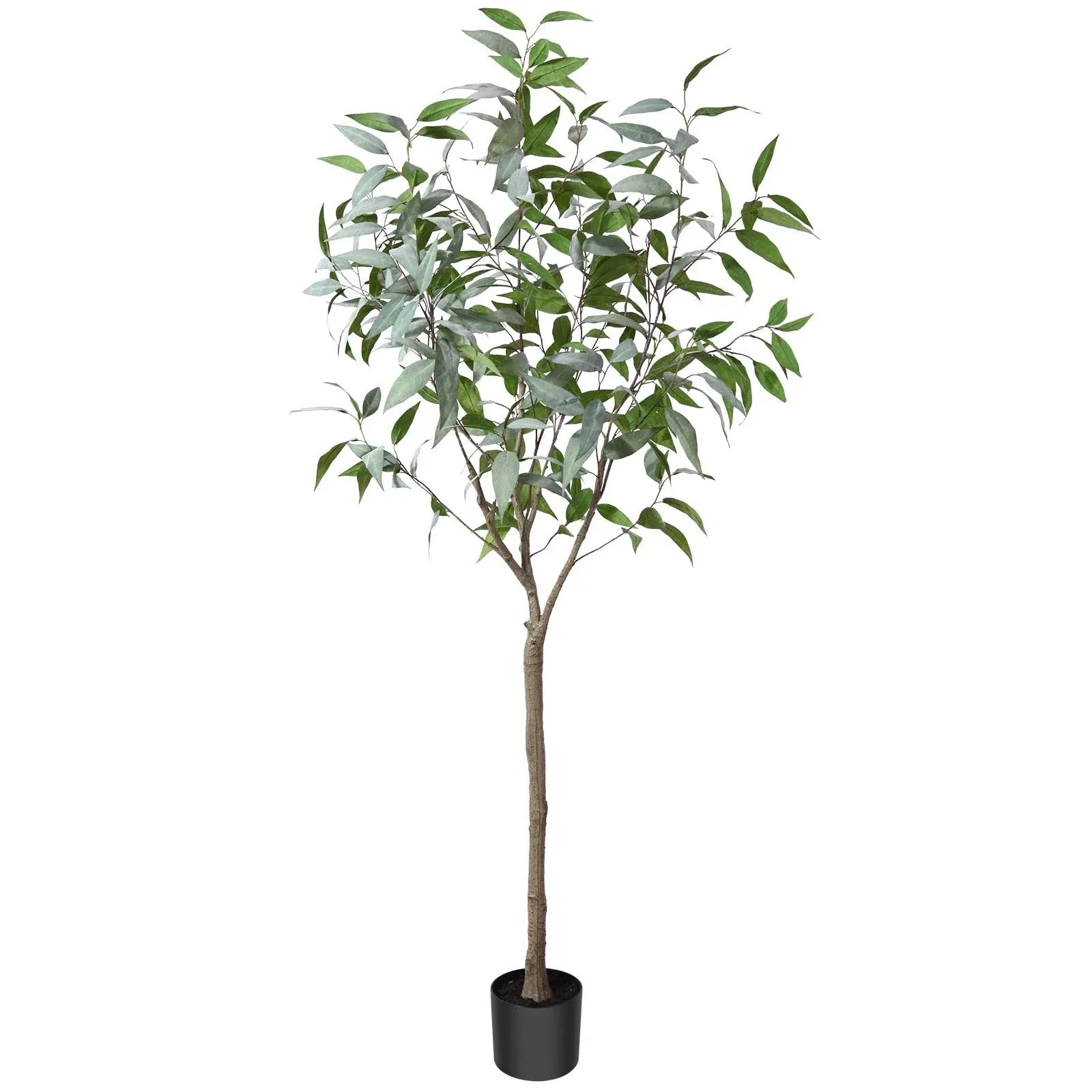 OAKRED Artificial Eucalyptus Tree 6FT Tall Fake Eucalyptus Plants Large Faux 