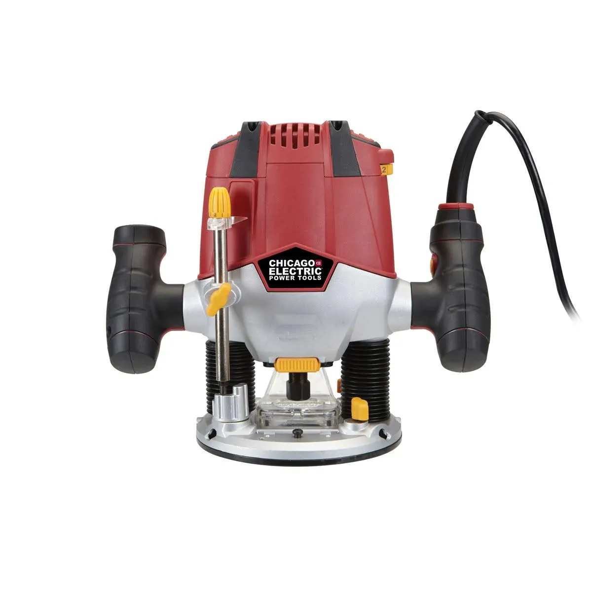 Chicago Electric 1-1/2 HP Heavy Duty Variable Speed Plunge Router