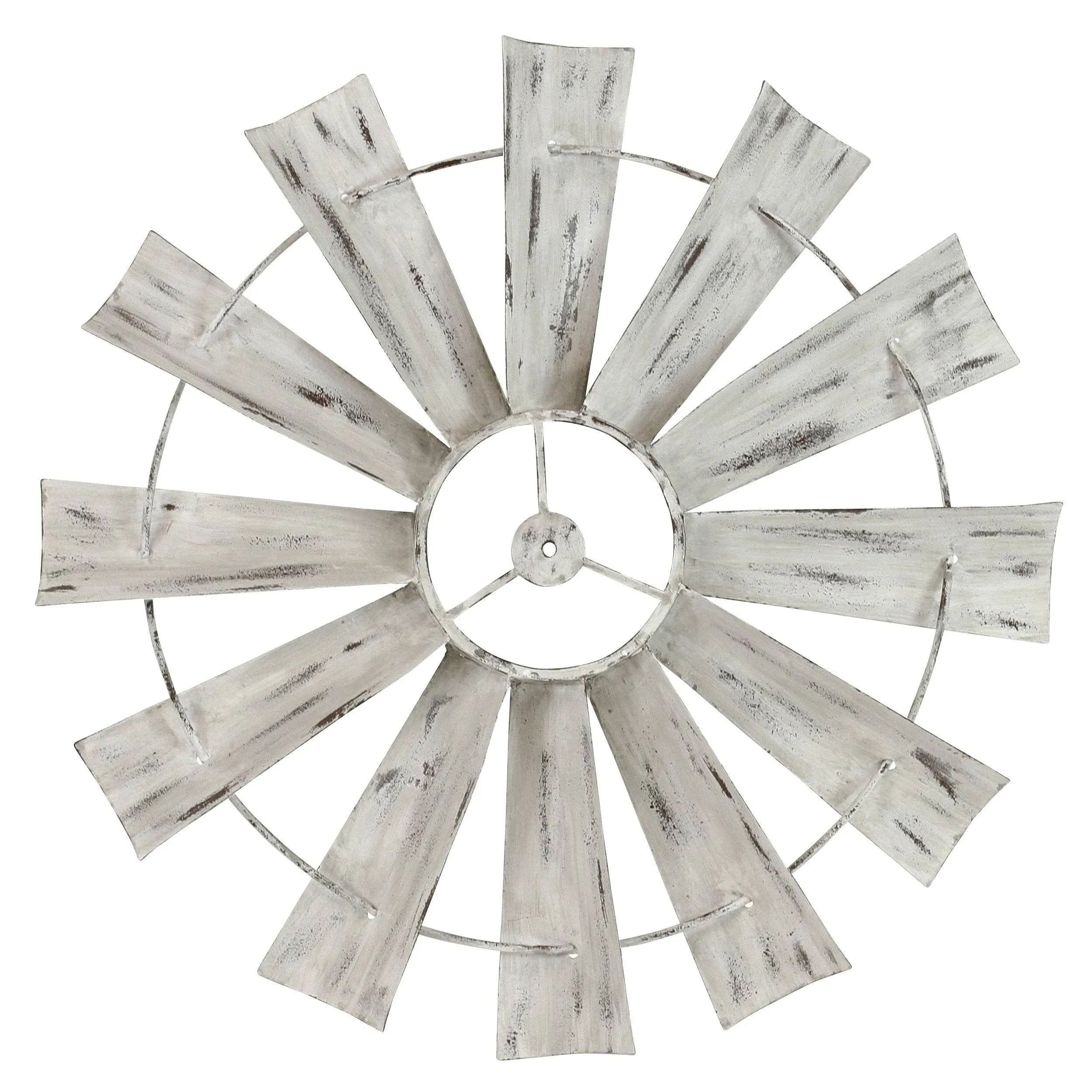 Celeste Windmill Wall Decor - Farmhouse - Metal Wall Art - by Aspire Home Accents, Inc. | Houzz