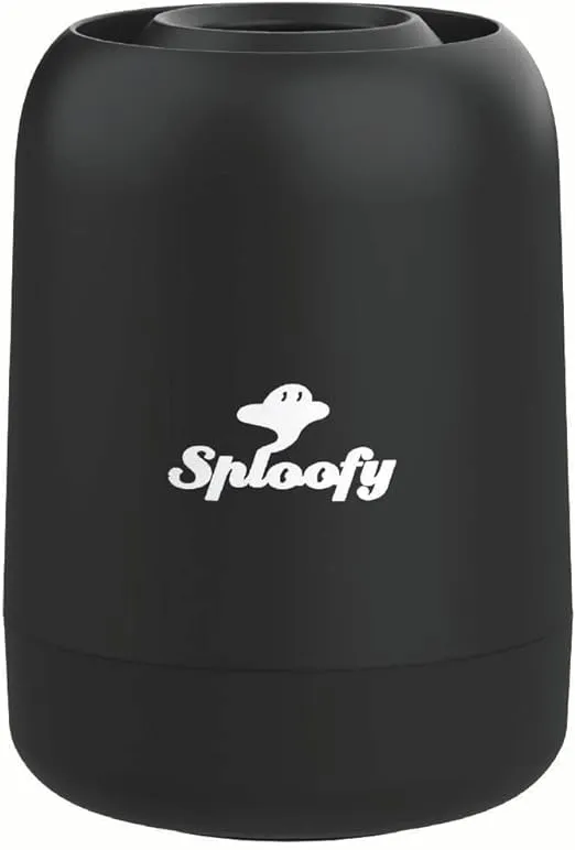 PRO II - Personal Smoke Air filter - With Replaceable Cartridge - Trap Smoke and Odor - up to 500 uses (Black)