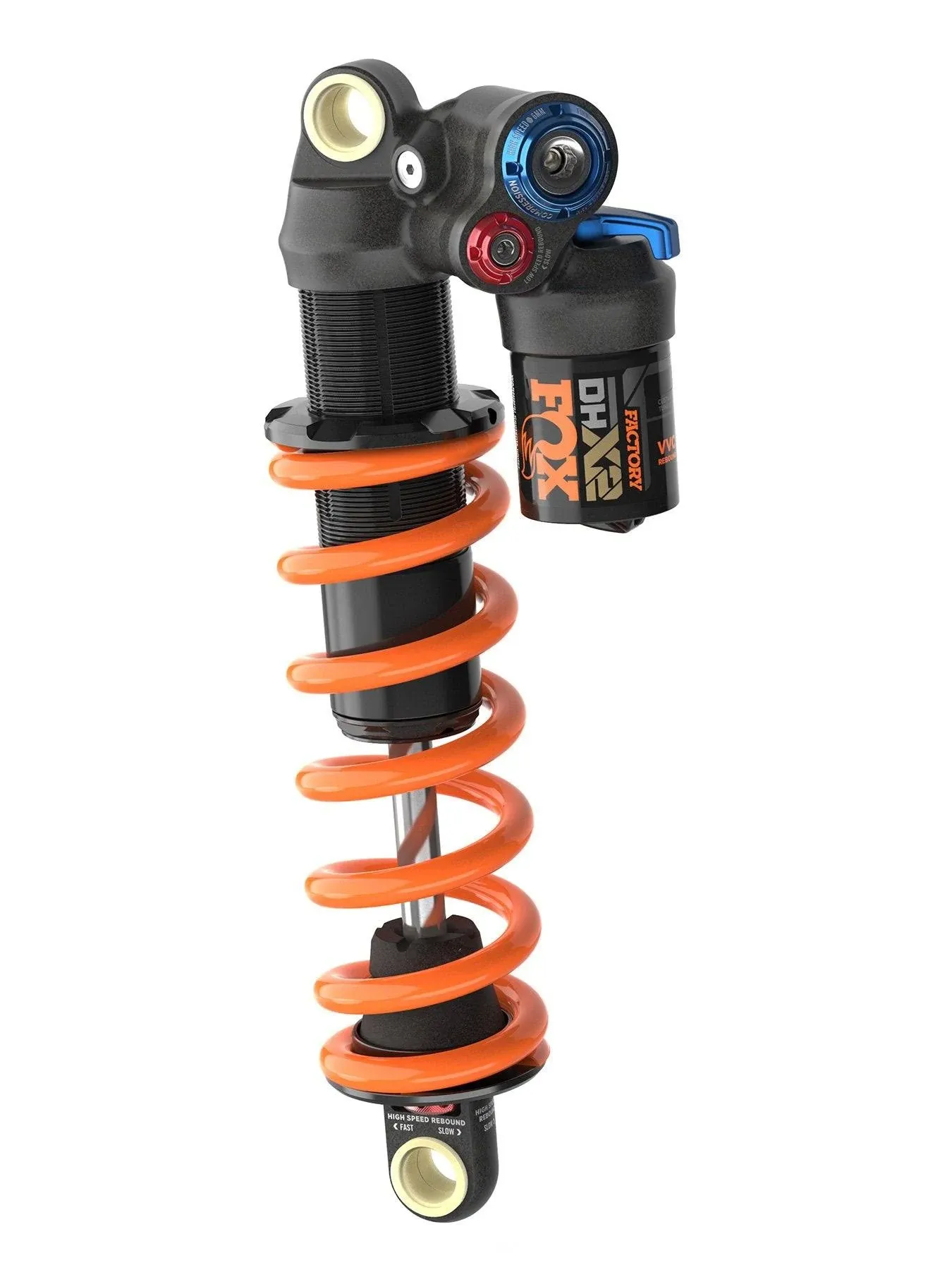 Fox DHX2 Factory Rear Shock - Standard 8.5 x 2.5" 2-Position Lever