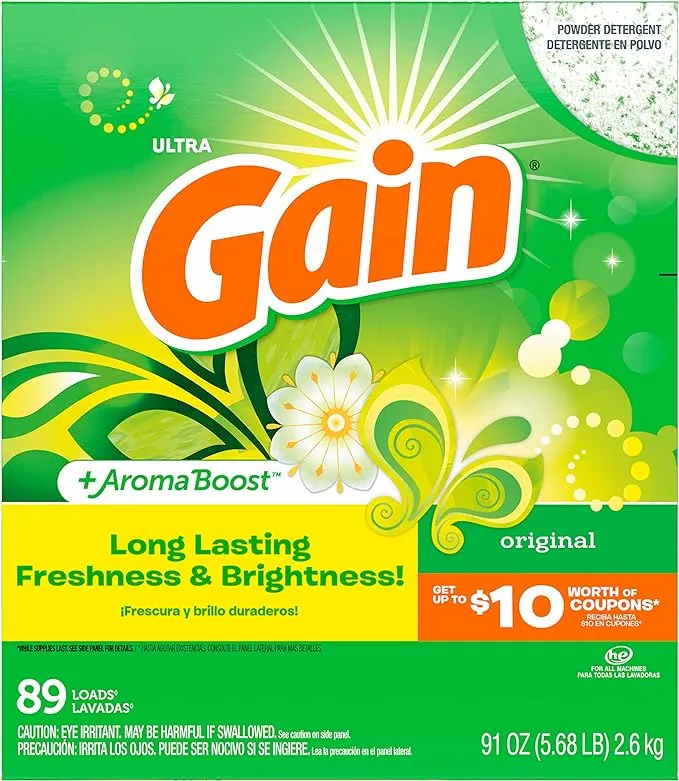 Gain Powder 91-oz Original HE Laundry DetergentGain Powder 91-oz Original HE Laundry Detergent