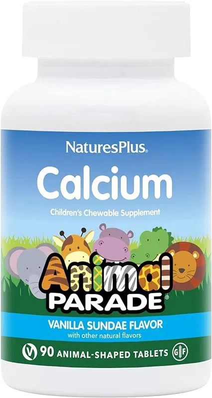 Nature's Plus Animal Parade Calcium 90 Tablets