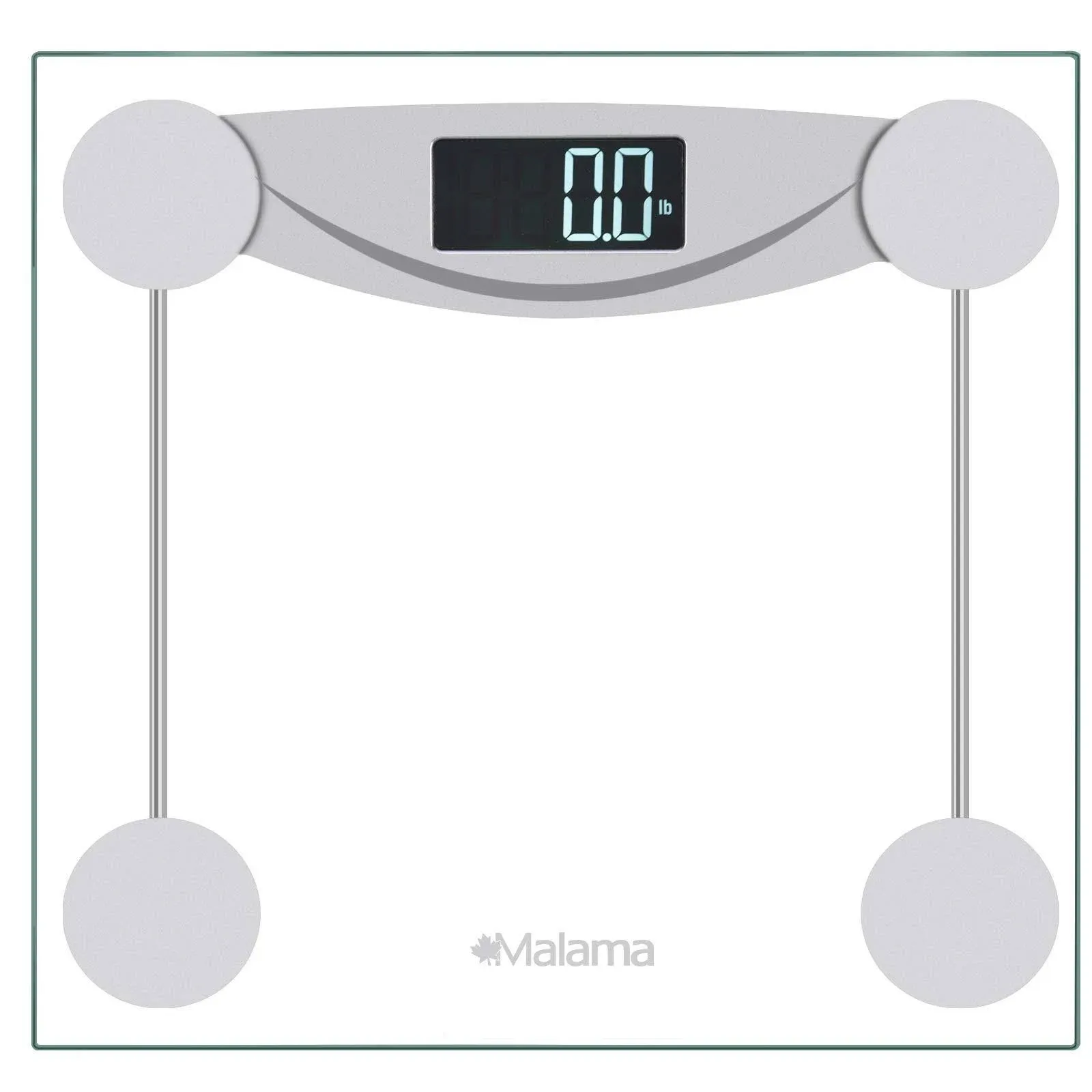 Malama Digital Body Weight Bathroom Scale Weighing Scale With Stepon Technology 