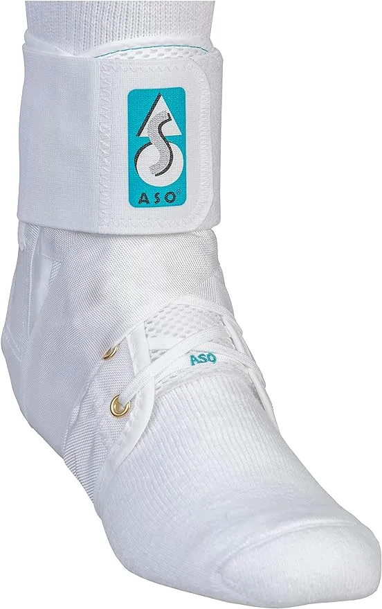 Aso Ankle Brace Stabilizer - White Medium