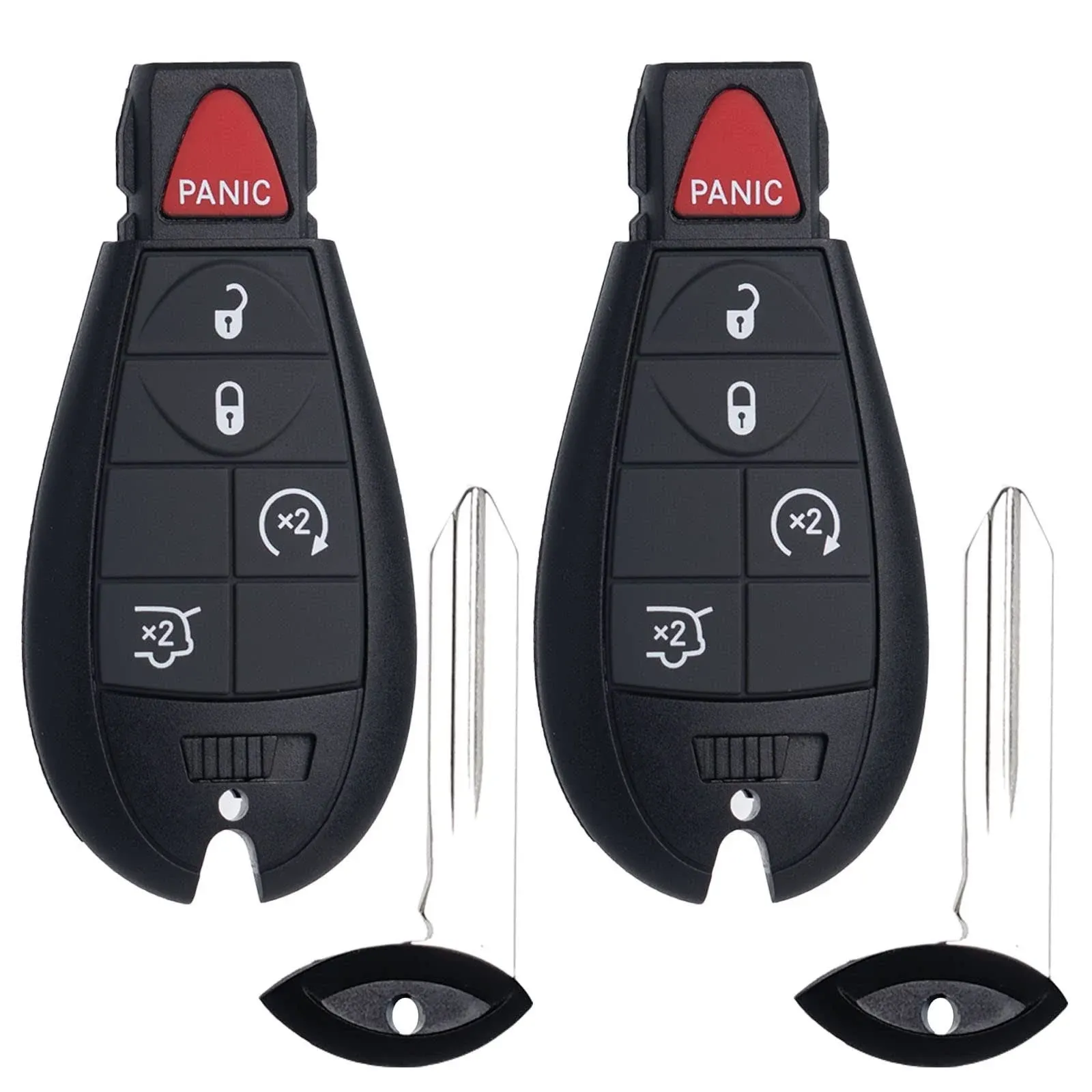 Remote Key Fob FOBIK Replacement Fits for Jeep Grand Cherokee 2008 2009 2010 2011 2012 2013 Commander 2008-2010 IYZ-C01C Keyless Entry Remote Start Control