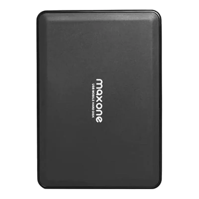 Maxone Portable External Hard Drives 500GB-USB 3.0 2.5'' HDD Backup Storage, Compatible with PC, Desktop, Laptop, Black