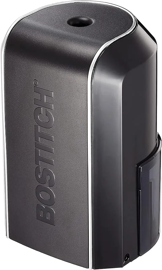 Bostitch Vertical Electric Pencil Sharpener Powerful Stall-Free Motor Prevents Over-sharpening Black (EPS5V-BLK)