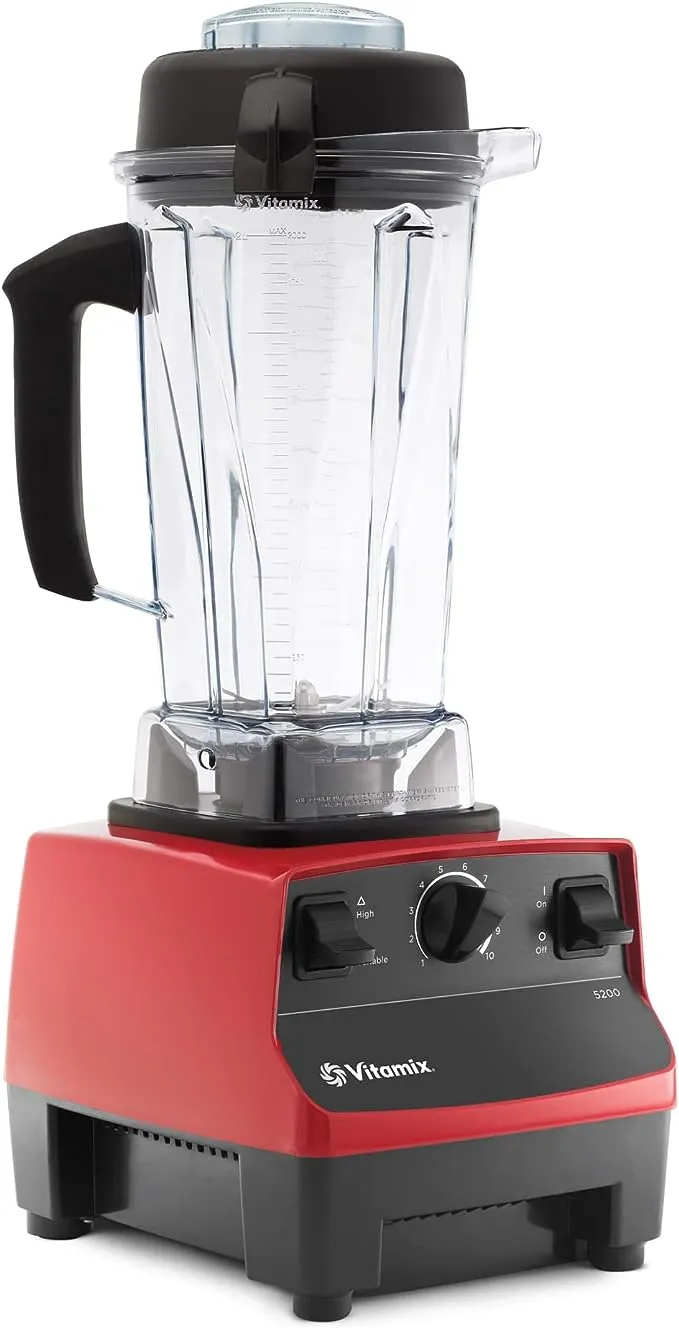 Vitamix 5200 Professional-Grade Blender 64 oz Self-Cleaning Red