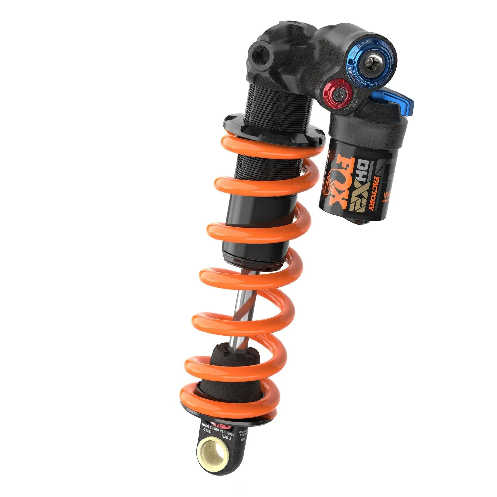 Fox DHX2 Factory Rear Shock - Standard 7.875 x 2" 2-Position Lever