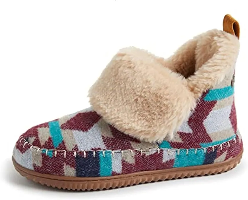 Alpine by Dearfoams Women's Moritz Bootie House Slipper