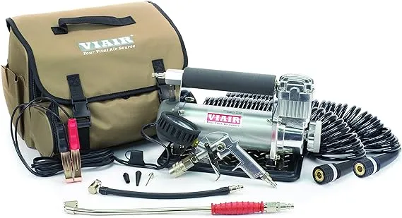 Viair 450P-RV Automatic Auto Portable 12V, 150 psi Air Compressor Kit for Tires