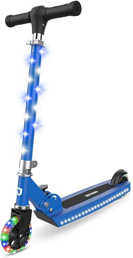 Jetson Jupiter Kids' Kick Scooter with LED Lights - Blue