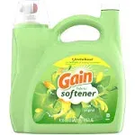 Gain Fabric Softener, Original Scent, 140 fl oz, 190 Loads, HE Compatible