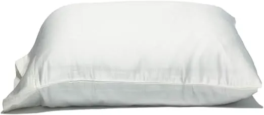 The Giant Pillowcase - Extra Large Extra Tall Pillowcases. 100% Microfiber. 2-Pack (Grey, King 25Wx43L) Fits Even The Fluffiest Pillows Including The Pancake Pillow.