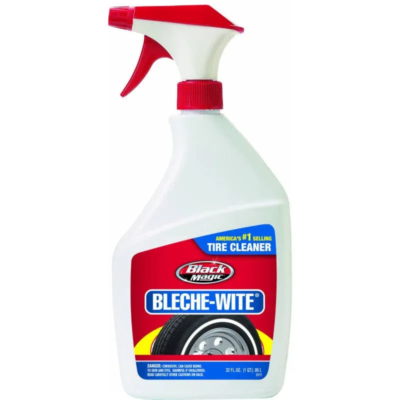 Black Magic 800002222 Bleche-Wite Tire Cleaner, 1 Gallon