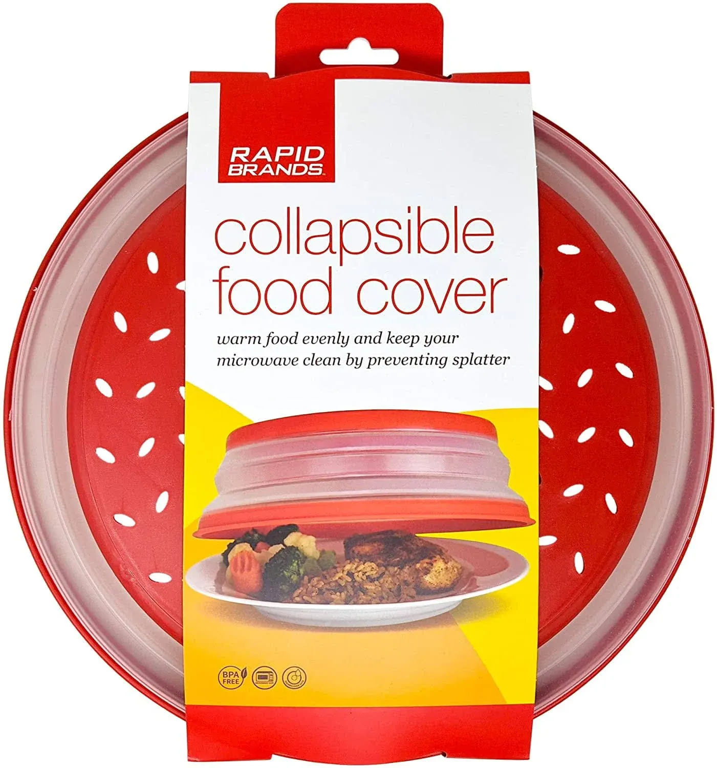 Rapid Brands Microwave Splatter Cover, Size: One Size