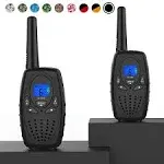 Topsung Walkie Talkies for Adults, M880 FRS Two Way Radio Long Range with Vox Belt Clip/Hand Held Walky Talky with 22 Channel 3 Mile for Family Home