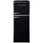 Galanz 4.6 Cu. ft. Retro Mini Refrigerator, Black