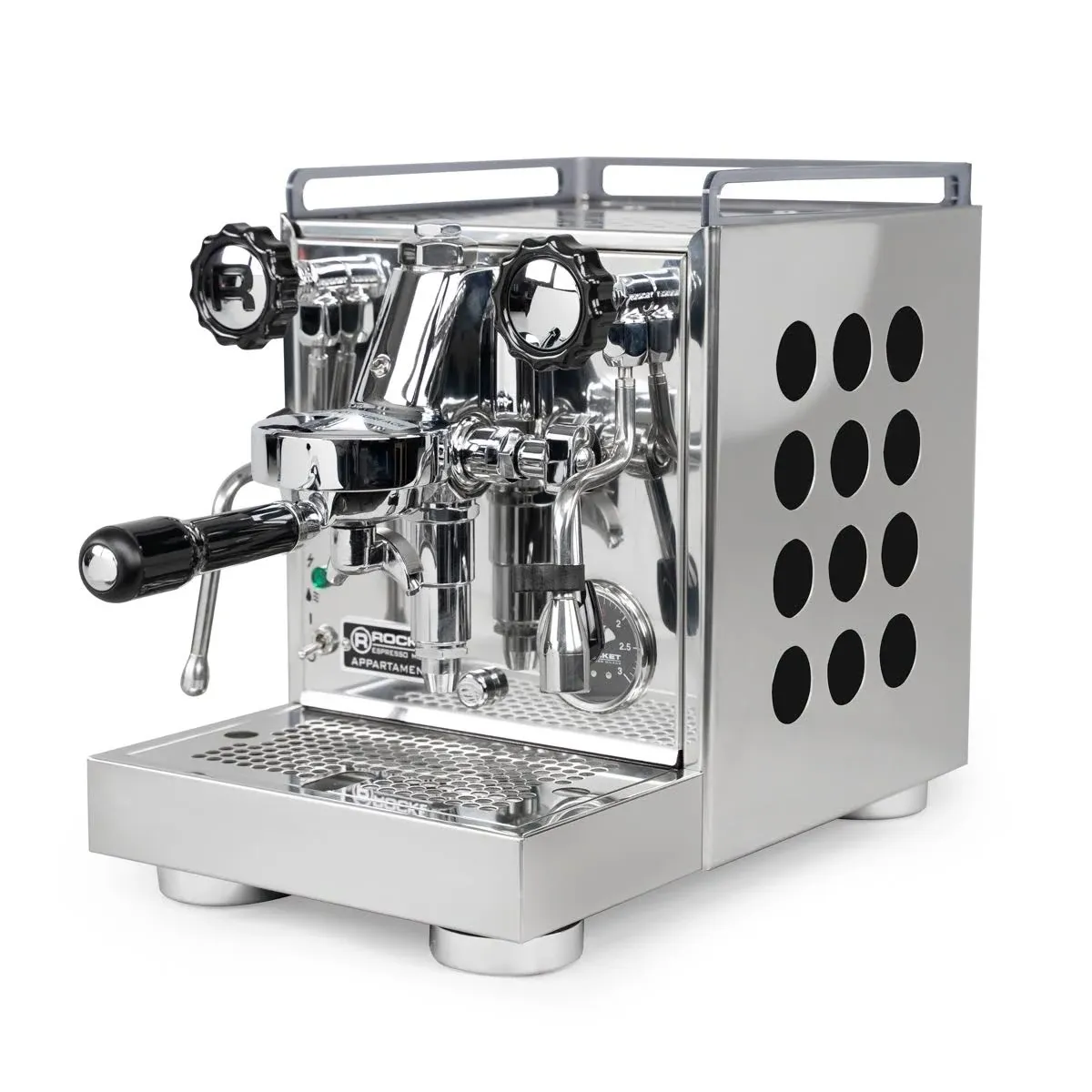 Rocket Espresso Appartamento Espresso Machine | E61 | Heat Exchanger | Black