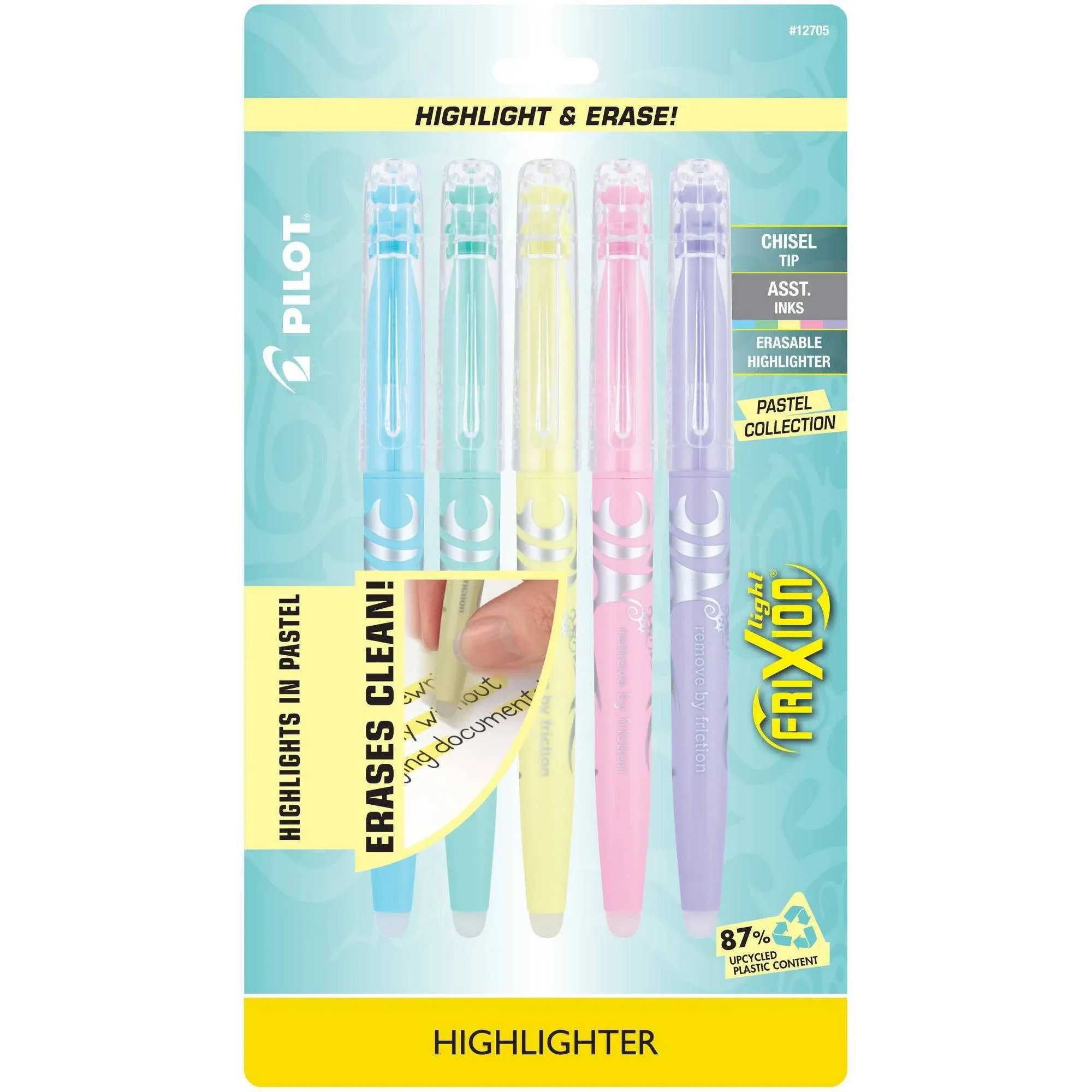 Pilot FriXion Light Pastel Erasable Highlighters