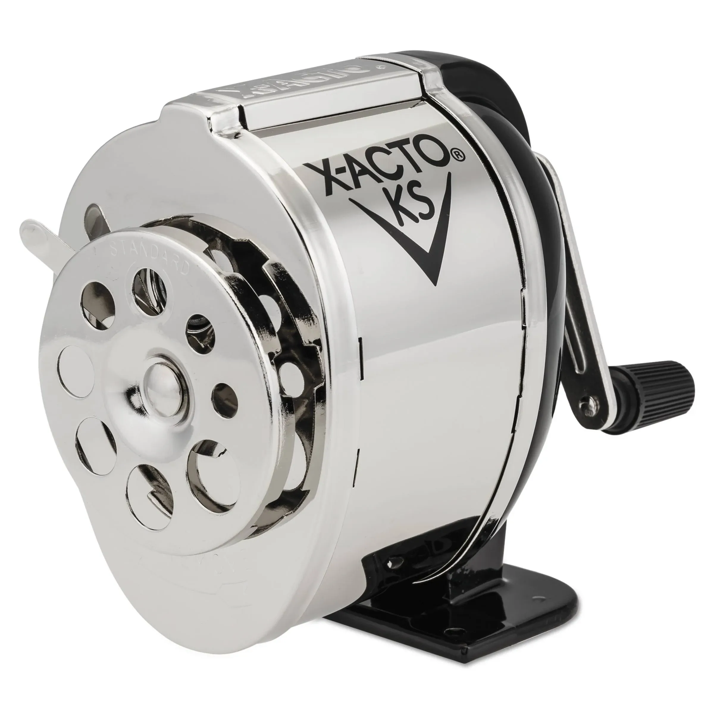 X-Acto® Manual Pencil Sharpener in Silver/Black | Michaels®