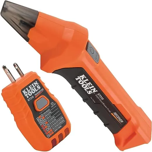 Klein Tools ET310 AC Circuit Breaker Finder, Electric Tester With Integrated GFCI Outlet Tester