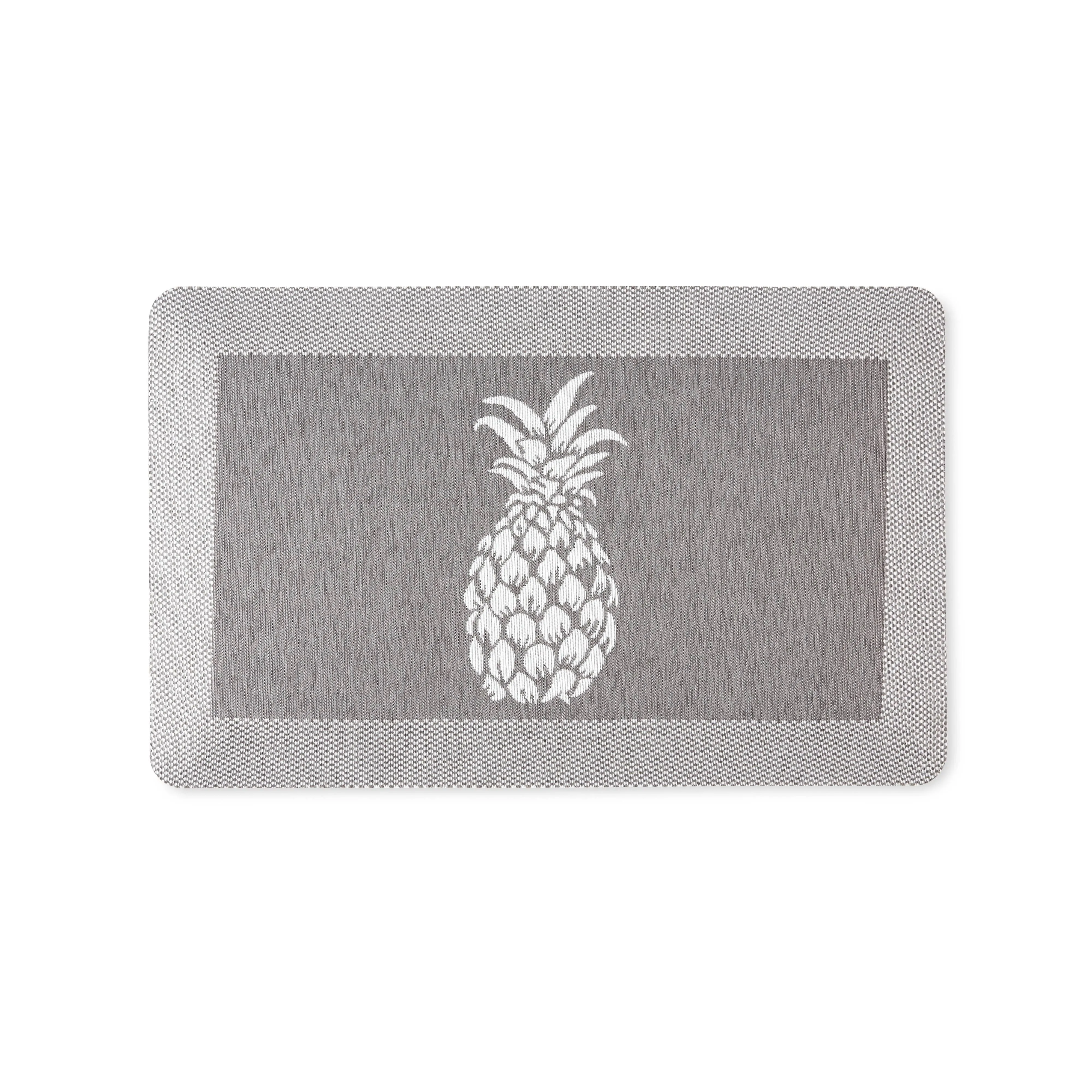 Martha Stewart Aloha Modern Pineapple Anti-Fatigue Kitchen Mat