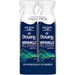 Downy Wrinkle Releaser Spray, All in One Wrinkle Release Spray, Odor Eliminator, Static Remover Fabric Refresher & Ironing Aid for Clothes 33.8 fl