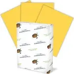 Hammermill Recycled Colored Paper, 20lb, 8-1/2 x 11, Goldenrod, 500