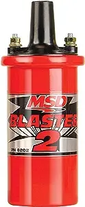 MSD 8202 Hi-Performance &#039;BLASTER 2&#039; Ignition Coil and MSD 8213 Coil Bracket