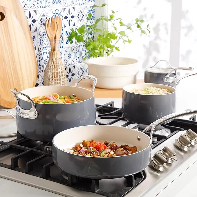 Bloomhouse 12-piece Heavy Gauge Aluminum Cookware Set