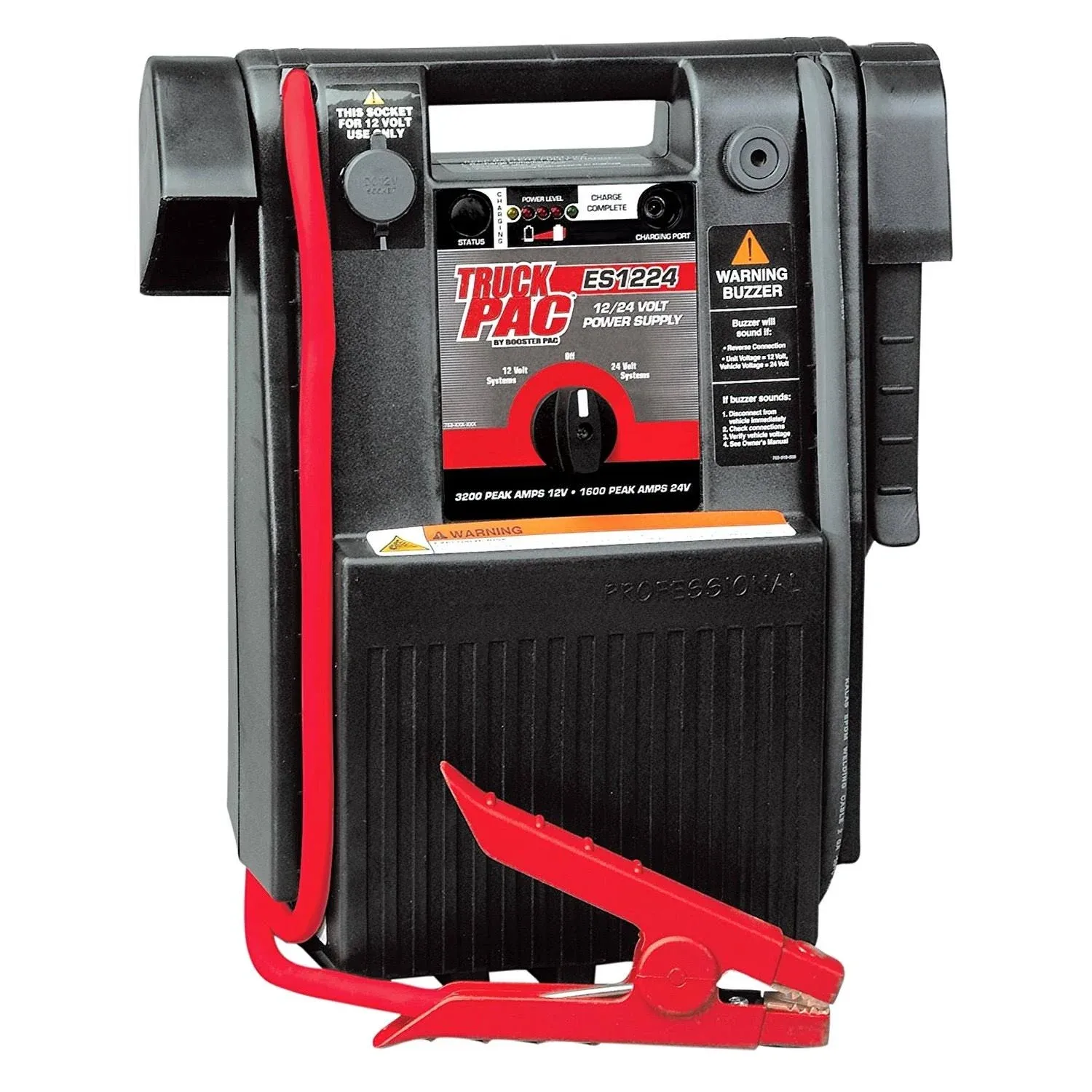 Truck Pac 3000 Peak Amp 12/24 Volt Jump Starter ES1224