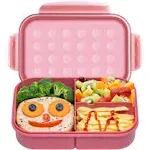 Itopor Bento Box,Ideal Leak-Proof Lunch Box Kids,Natural Wheat Fiber Bento Box for Kids,Mom's Choice Kids Lunch Box,Microwave Safe Bento Box Adult,