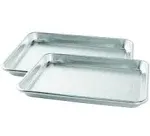 Nordic Ware Natural Aluminum Commercial Baker's Half Sheet 2 Pack Silver