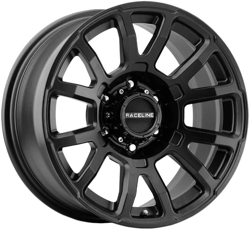 Raceline Wheels Gauge Satin Black