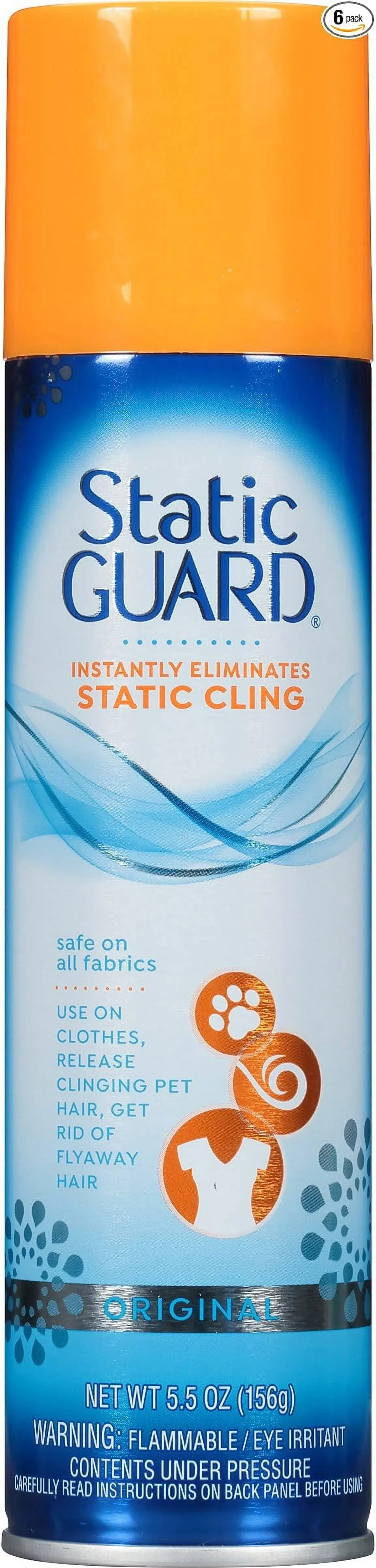 Static Guard Fabric Spray - 5.5 oz can