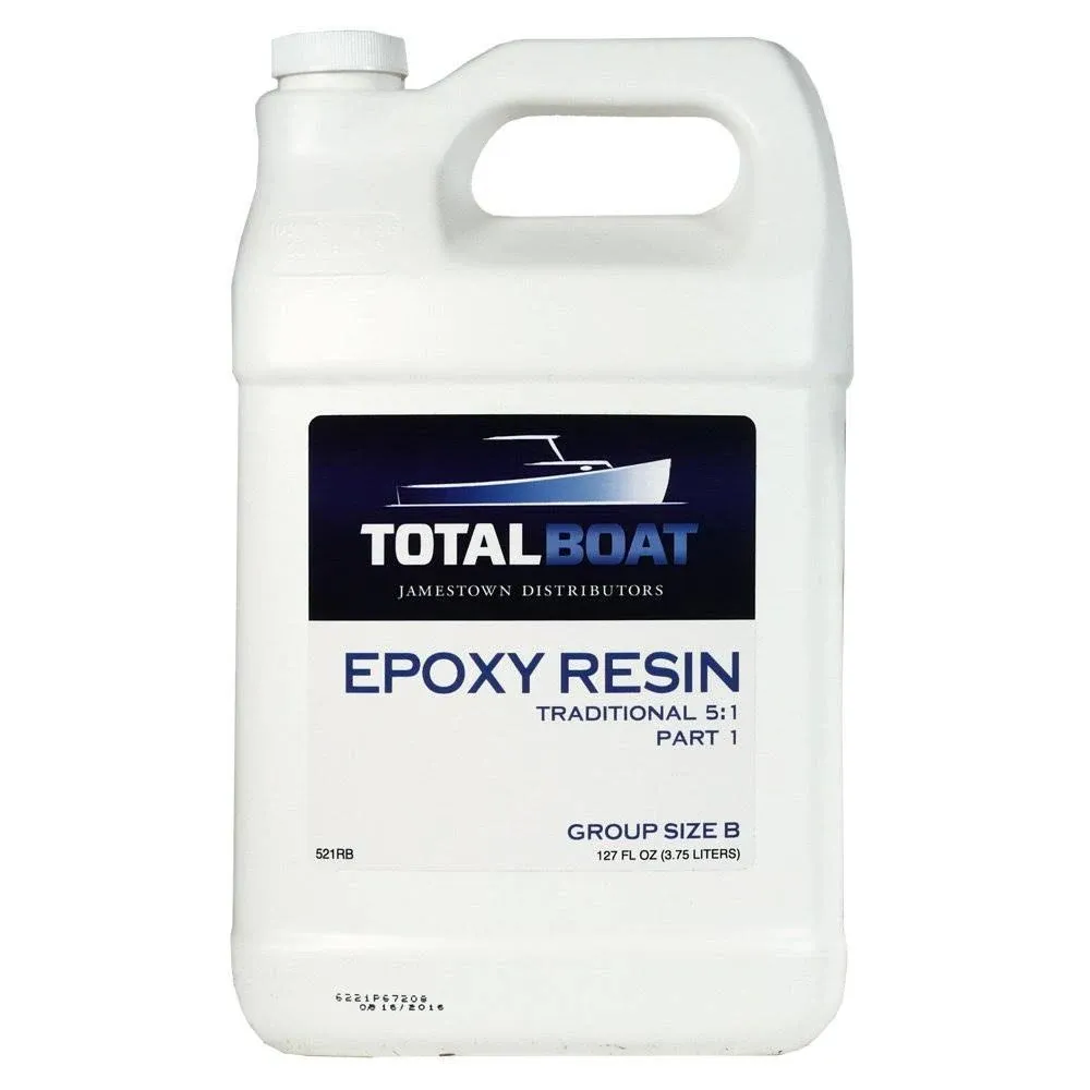 Total Boat 5:1 Epoxy Resin (Gallon),Clear