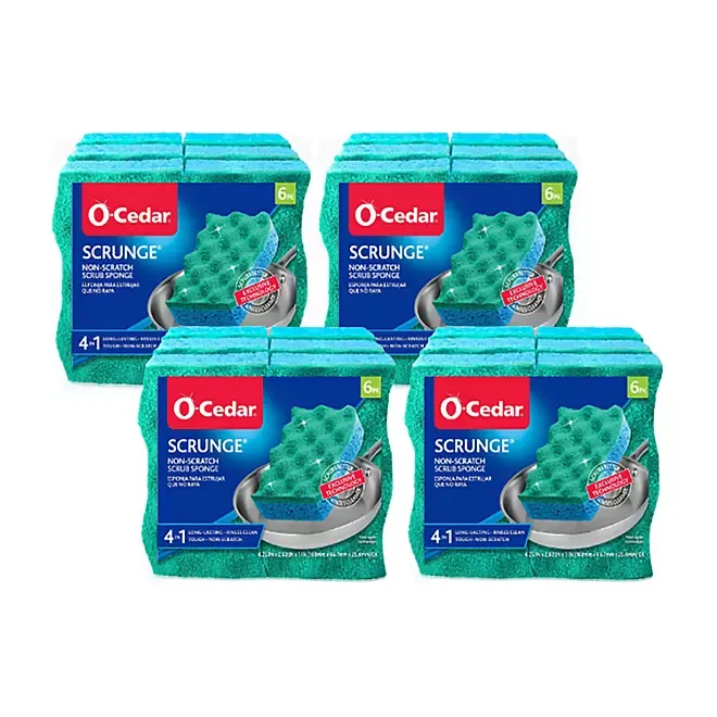 O-Cedar Scrunge Non-Scratch Sponge