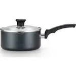 T-fal Comfort 3QT. Nonstick Saucepan, Black