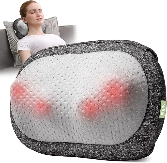 Cordless 3D Shiatsu Back and Neck Massager with Heat