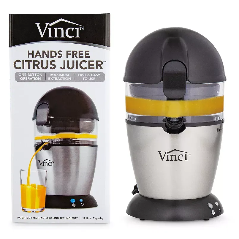 Vinci Housewares Hands-Free Electric Citrus Juicer, None